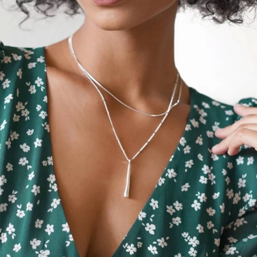 NEW Jenny Bird Leana Pendant Necklace NEW $115